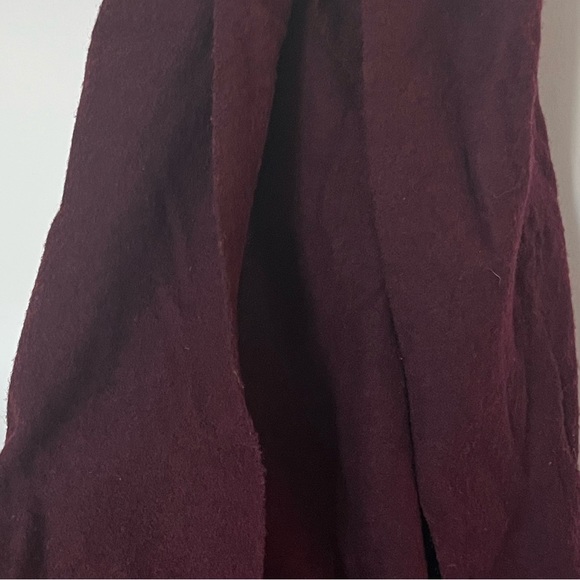 Aritzia Scarf in Burgundy - Picture 2 of 2